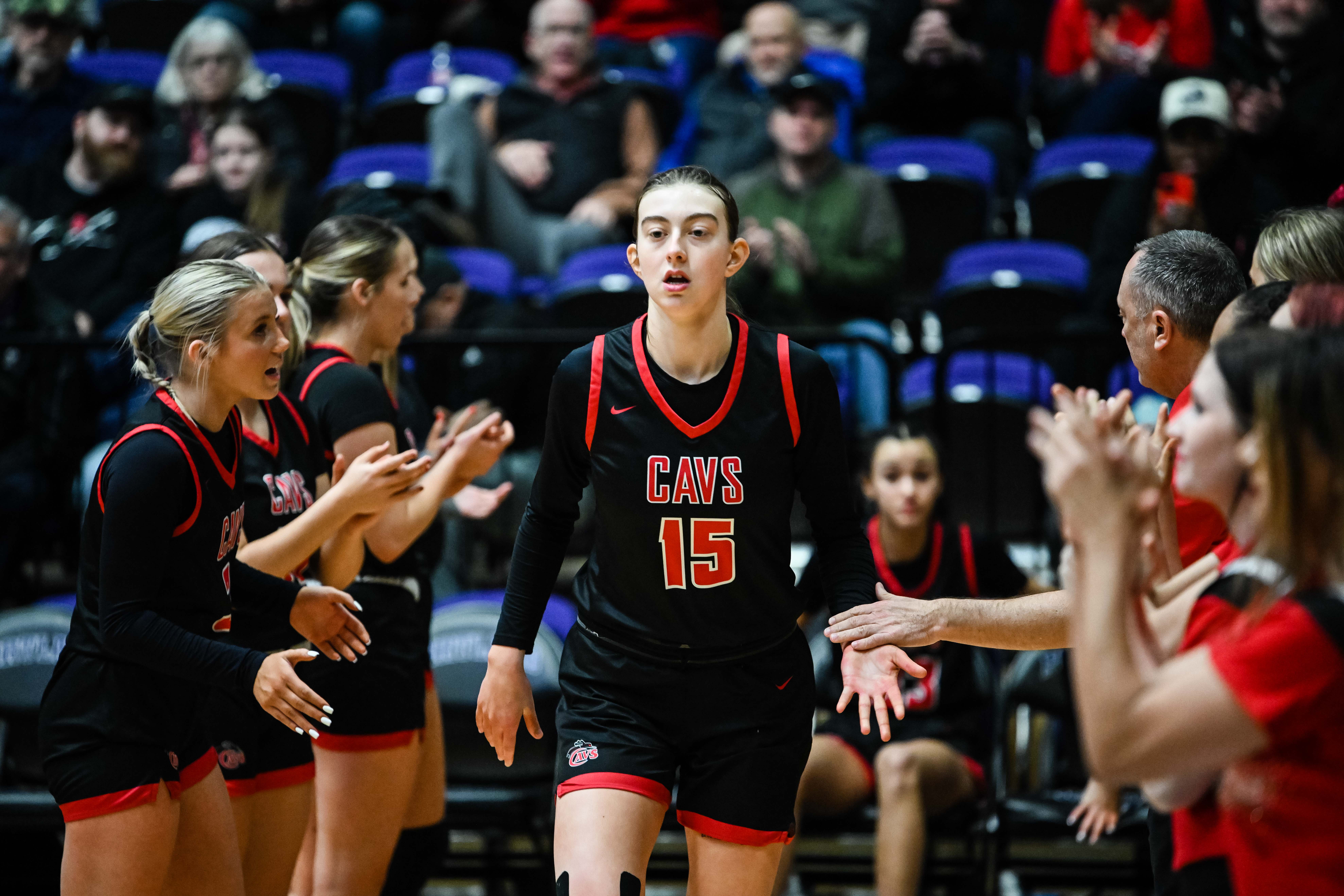 Clackamas Beaverton 6A Oregon girls basketball quarterfinal Naji Saker 1 -1